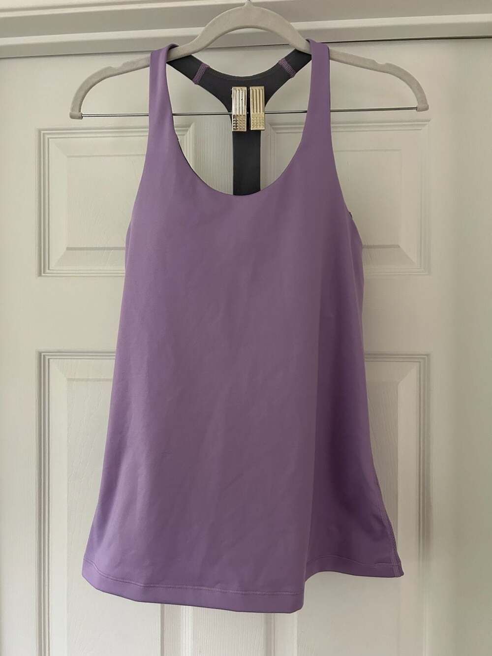 Nike Dri-FIT Tank Top Lavender Purple Athletic Workout Racerback Size M